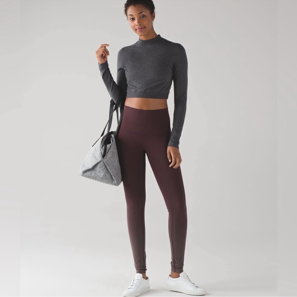 Lululemon High-Rise Plum Leggings Size 4